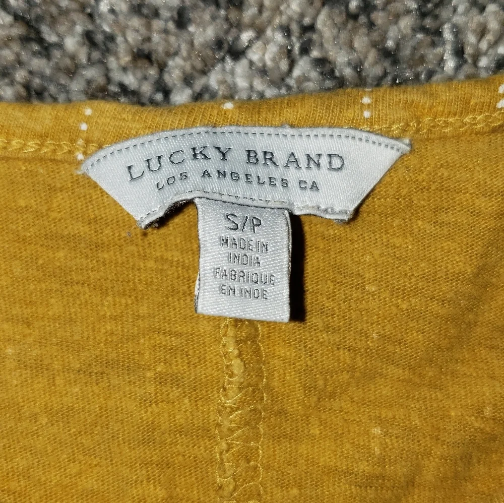 Embroidered Mustard Yellow Sleeveless Top - Picture 2 of 5
